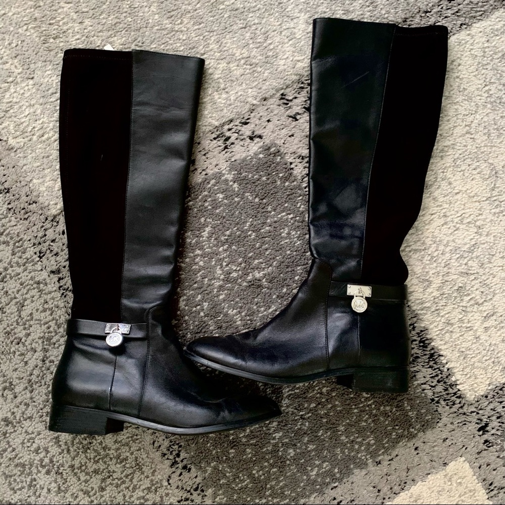 SOLD Ⓜ️ MICHAEL KORS TALL | Black Leather Boots